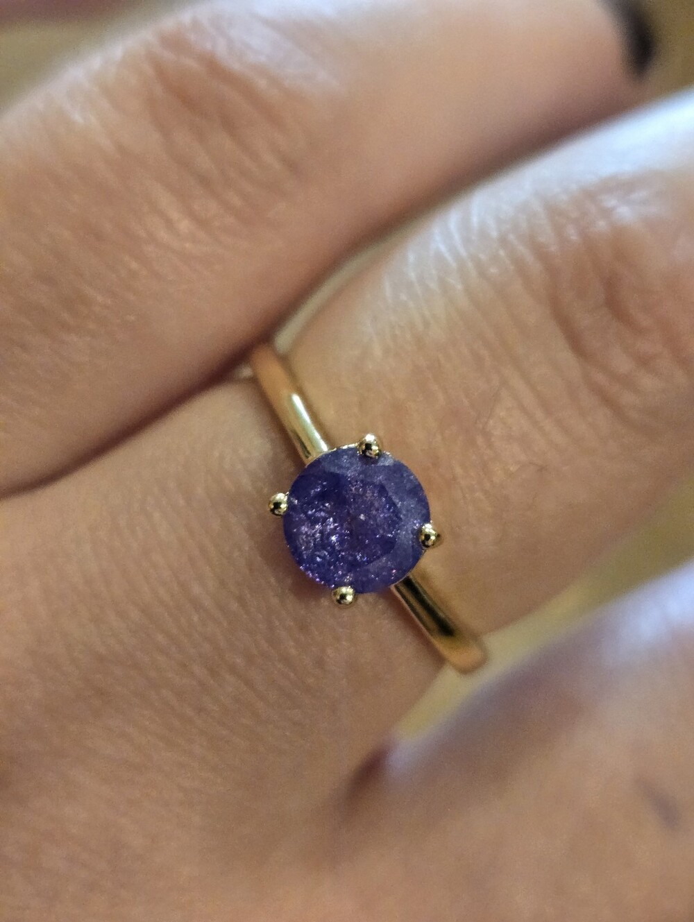 Candy Stone Solitaire Ring